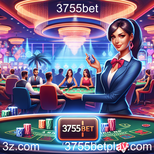 Experiência Imersiva de Jogos ao Vivo no 3755bet
